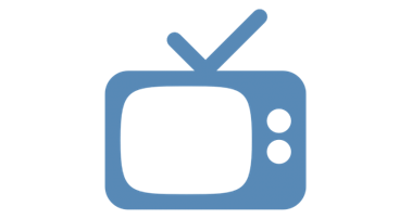 Ikona televizije. V modro-belem Paradimovem stilu.